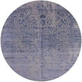 thumbnail image 1 of Ahgly Company Machine Washable Indoor Round Industrial Modern Dark Goldray Area Rugs, 7' Round, 1 of 7
