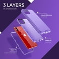 thumbnail image 3 of FYBTO Étui Compatible avec iPhone 11, Étui Transparente Antichoc Robuste, 3 of 7