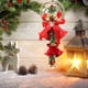 thumbnail image 5 of Adornos Navideños Árbol de Navidad Colgantes Lazos Rojos Colgantes, 5 of 6