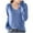 Blue, variant on Chbgutlmr Women Sweaters Long Sleeve V Neck Lightweight Pullover Tops Casual Comfy Knitted Base Layer Shirts