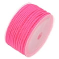 thumbnail image 3 of Nylon Beading Thread Cord 2mm Extra Strong Braided Nylon String for Necklace Crafting 15M/49 Feet, Hot Pink, 3 of 5