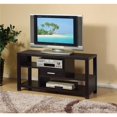 thumbnail image 1 of Benzara BM141908 Zig Zag Storage Prepossessing TV Stand, Brown Cocoa, 1 of 1