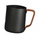 thumbnail image 4 of Taza de arte de café café con leche, jarra de jarra de espuma de leche, accesorios de máquinas de café espresso, cafetera herramienta de arte de café 350 ml, 4 of 8