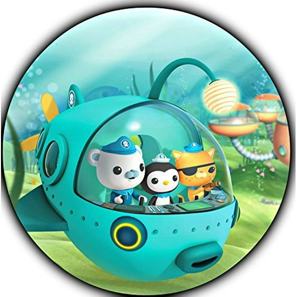 the Octonauts Image Photo Cake Topper Sheet Personalized Custom