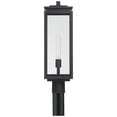 thumbnail image 4 of Possini Euro Design Atkins 23 1/4" High Modern Outdoor Post Light Fixture Pole Porch Edison Bulb Matte Black Die Cast Metal, 4 of 6