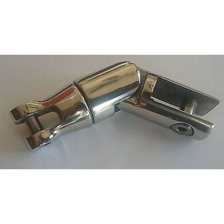Anchor Connector - AISI 316 Stainless Steel 3 piece Boat Marine Anchor Swivel Connector 3/8