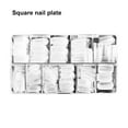 thumbnail image 2 of ZheElen Nail Tips For Gel Extensions-Non-Toxic Formula Quick-Drying Clear Nail Tips 500pcs Acrylic Nail Tips Square nail plate, 2 of 6