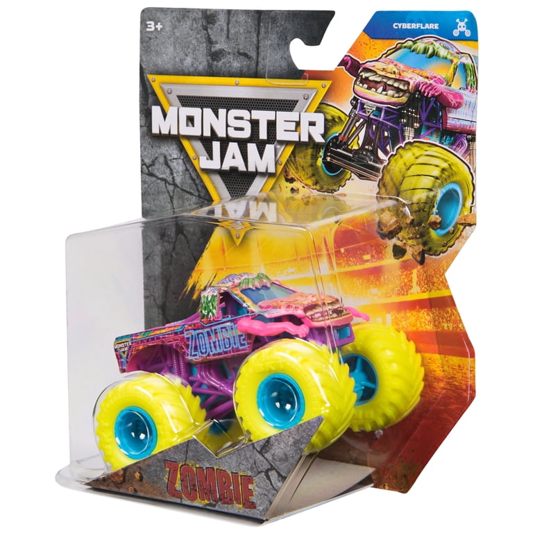 Monster Jam, Official Zombie Monster Truck, Die-Cast Vehicle