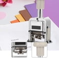 thumbnail image 4 of Rongfmy Auto Number Stamp Automatic Numbering Machine for Numbering Consecutive Date 6 Digits, 4 of 7
