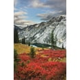 thumbnail image 2 of Majchrowicz, Alan 17x24 Gold Ornate Wood Framed with Double Matting Museum Art Print Titled - Lake Ann North Cascades, 2 of 4