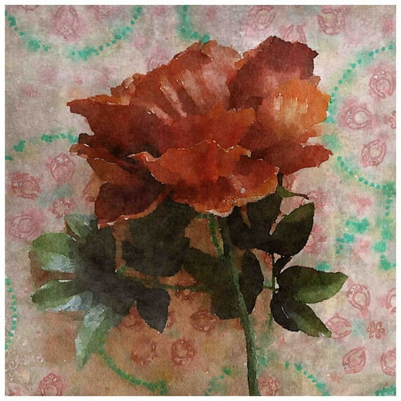 Marmont Hill - "Nature Kiss" by Irena Orlov Painting Print on Wrapped Canvas