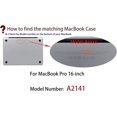 thumbnail image 2 of UESWILL Coque Rigide à Motif Créatif Compatible avec MacBook Pro 16 Pouces 2019 2020 avec Touch Bar, 2 of 5