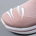 thumbnail image 4 of hopeusnice Women's Knitted Slip On Sneakers Breathable Comfortable Shoes Lightweight Sock Sneakers for Walking Running Daily Wear Pink 37, 4 of 9
