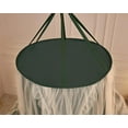 thumbnail image 3 of Double Layer Princess Round Dome Canopy Bed Curtain for Girls Adults,Children Dreamy Mosquito Net,Cute Bedroom Decoration Castle Play Tent Reading Nook Canopies (Blackish Green/White), 3 of 7