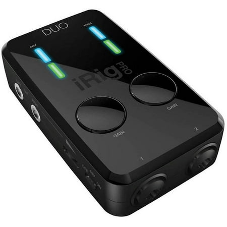 iRig Pro Duo 2-Channel Audio/MIDI Interface for Apple iPhone, iPad, Mac and (Best Audio Interface For Mac)