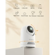 TMEZON 1080P HD IP Camera Wireless Home Security Camera 360° View for Home Security Camera Pan&Tilt WIFI Camera