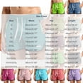 thumbnail image 3 of Sheghy Athletic Shorts 100%Cotton Men's Solid Color Casual Sports Elastic Waist Drawstring Pocket Shorts, 3 of 9