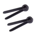 thumbnail image 3 of FUTUREORYY 2 Pcs Viseurs à Glissière pour Nœud Composite Accessoires Noirs, 3 of 8
