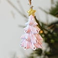 thumbnail image 1 of Adorno colgante navideño con dijes BLESIY Blanco 11 cm x 7,5 cm, 1 of 8