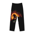 thumbnail image 5 of Oogie Boogie Men's Pajama Pants, Ultra-soft Comfy Casual Lounge Pants, Graphic Printed Sleep Pjs Bottoms With Drawstring Pockets, 5 of 8