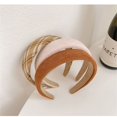 thumbnail image 5 of Korea Autumn Hair Hoop Fabric Hair Accessories Wide-Brimmed Headband Press Hair Hairband 01, 5 of 8