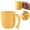 Yellow, variant on 1Pc Clearance Under $3 Dolphin Mouthwash Cup Dolphin Rinse Cup For Kids Bathroom Rinse Cup, Plastic Dolphin Cup Blue