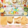 thumbnail image 4 of Surpdew Easter Charcuterie Board Easter Egg Bunny Wooden Serving Tray Rabbit Cheese Appetizer Board Snack Serving Platter For Home Spring Party Food Holiday Salad Dish Fruit Plate Supplies Rabbit, 4 of 6