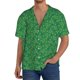 thumbnail image 1 of Fotbe Tennis Rockets And Balls Camisa Estampada de Manga Corta para Hombre, Casual de Verano, Estilo Playero, Sin Arrugas-X-Large, 1 of 5