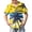 #A20-Yellow, variant on Abcomgle Boys Hawaiian Shirt 5/6 Summer Palm Tree Print Funny Hawaiian Shirt Button Down Short Sleeve Holiday Boys Floral Shirt,Dark Gray,5-6Years