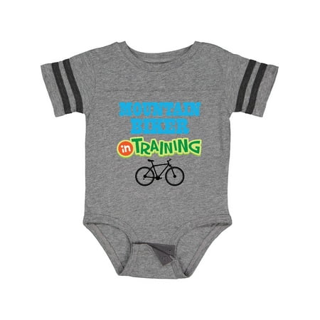 

Inktastic Mountain Biker in Training Gift Baby Boy or Baby Girl Bodysuit