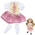 thumbnail image 3 of Ropa de muñecas vestido Ropa Vestir Accesorios Regalos 88B Zulema Trajes De Muñeca, 3 of 8