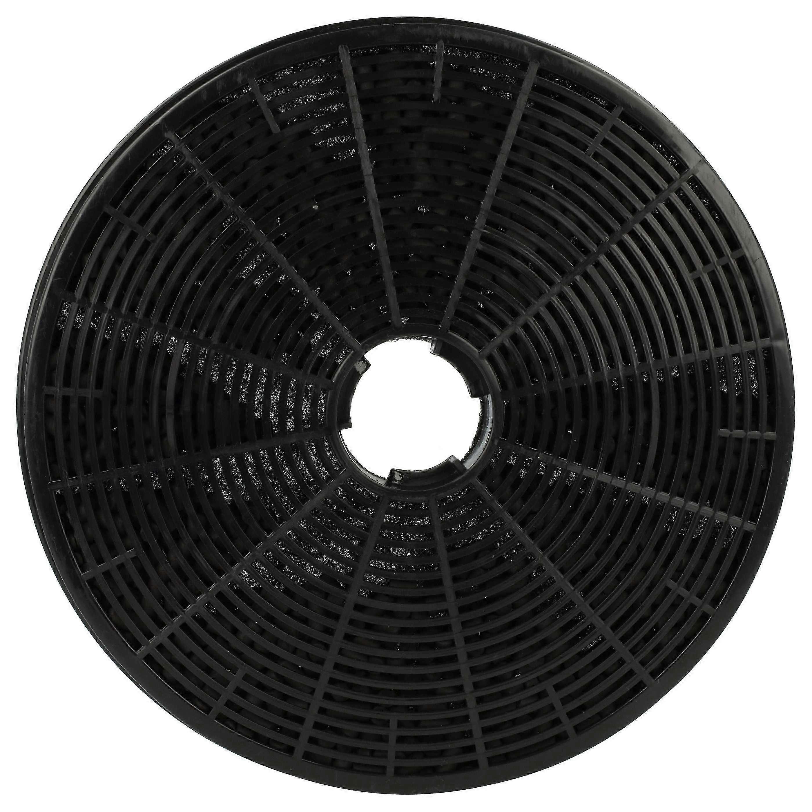 Activated carbon filter, compatible with Klarstein Alina, Alina 90, Aurica 60, Aurica 90, Aurora, Balzac, Aurica cooker hoods - 17.5 cm