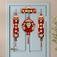 thumbnail image 5 of GUOOL Spring Festival Couplets Chinese New Year Decorations Chunlian Year of The Dragon Ornament for Party Supplies Spring Festival style F, 5 of 8