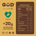thumbnail image 4 of Bebida Vegetal Gud Sabor Chocolate con 20 g de proteína 330 ml, 4 of 6