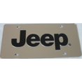 thumbnail image 1 of Jeep Silver Laser Cut License Plate, 1 of 2
