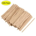thumbnail image 1 of Uxcell 4 Pulgadas Cintas Metálicas de Papel Café 1000 Paquete, 1 of 5