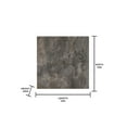 thumbnail image 3 of FloorPops Brownstone carreaux de sol autocollant ensemble de 20, 3 of 9
