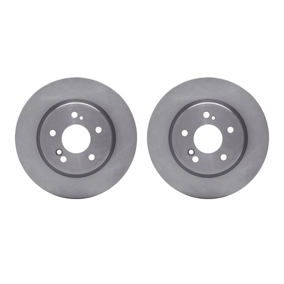 Dynamic Friction Company Rear Brake Rotors 6002-63028