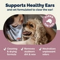 thumbnail image 4 of Vetnique OticBliss Dog & Cat Ear Cleaning Flush for Soothing Ear Wax Removal, 8 fl oz, 4 of 12