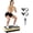 Gold, variant on RIORUN Vibration Plate Exercise Machine with 300 Speeds and 150w, 460 lbs, Silver