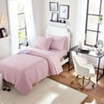 thumbnail image 4 of Campus Comforts by New Sega Home 2-Piece Pinsonic Quilt Set, Waterfall, Pink, Twin-XL, 4 of 8
