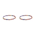 thumbnail image 4 of Minnieouse Pulseras de tobillo con cuentas de arroz, tobilleras para niñas, decoración de pies veintinueve 2Conjunto, 4 of 6