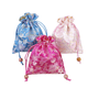thumbnail image 1 of Set de bolsas de regalo para joyas, brocado floral, 11 x 14 cm (3 unidades), 1 of 3