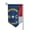 Sharp Corner, variant on Retro North-Carolina Flag Garden Flag Double Sided Flags with Vivid Color for Yard Lawn Garden Decor 12.5 x18 Inch Fillet