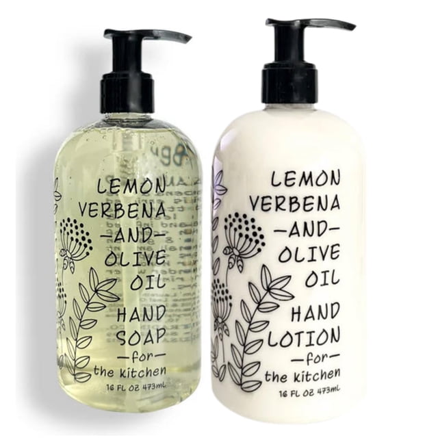 Jabón y loción para manos Greenwich Bay Lemon Verbena & Olive Oil