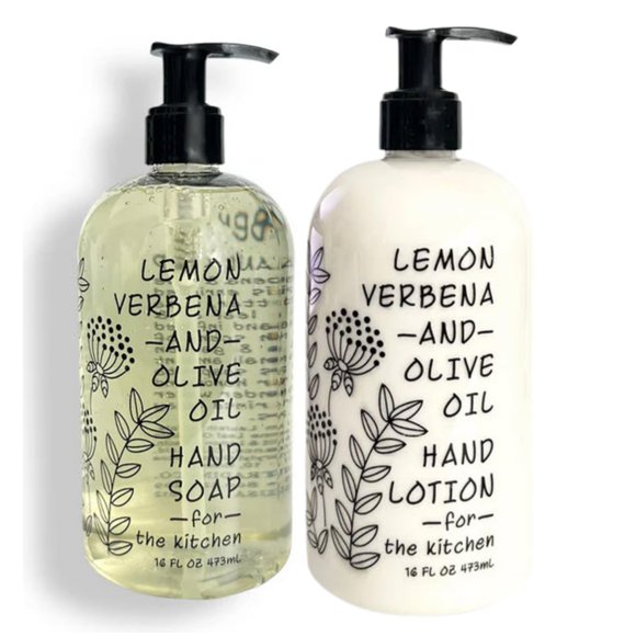 Jabón y loción para manos Greenwich Bay Lemon Verbena & Olive Oil
