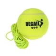 thumbnail image 3 of Natural Rubber Synthetic Wool Fiber Tennis Ball Dog Training Tennis Ball With String, 3 of 7