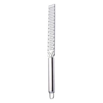Cheese Grater Handheld Stainless Steel Shredder | Long Lemon Zester | Rustproof, No Clogging, Easy Clean, Non-slip Designs | For Cheese, Chocolate, Ginger, Nutmeg, Garlic, Vegetables | 12.8"x0.99"