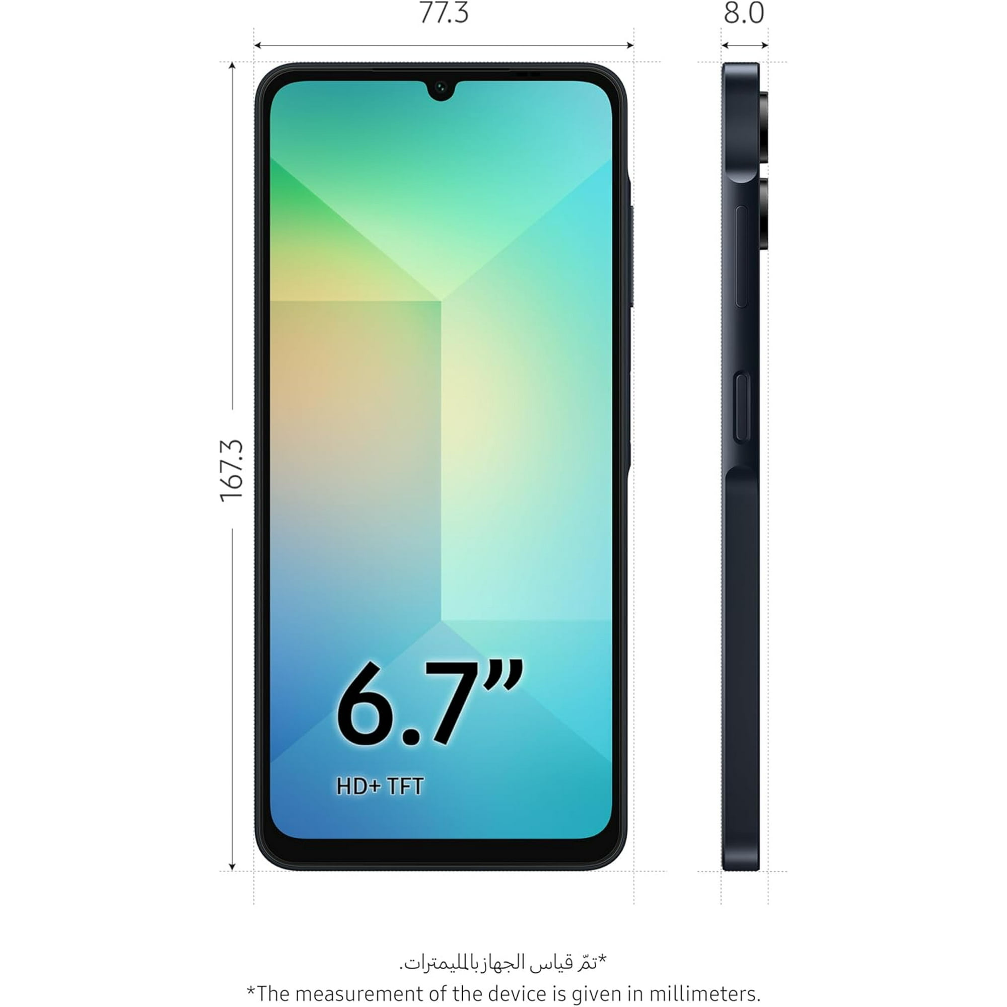 Samsung Galaxy A06 本体 ブラック 4GB SAMSUNG Galaxy A06 4G LTE (64GB + 4GB) Factory Unlocked 6.7