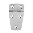 thumbnail image 1 of 316 Stainless Steel 5 Hole Door Hinge Universal Accessory 76 x 38mm for Cabinet Window, 1 of 2